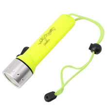 Load image into Gallery viewer, Waterproof Underwater Diving LED Flashlight Adjustable Torch Diving Work Fishing Hunting Lamp