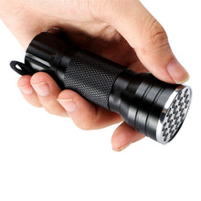 Load image into Gallery viewer, UV 21 LEDs 395NM Ultra Violet Torch LED Flashlight Light Lamp Detector for Dog Urine Pet Stains