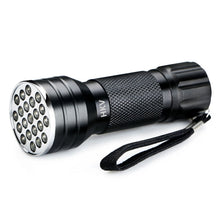 Load image into Gallery viewer, UV 21 LEDs 395NM Ultra Violet Torch LED Flashlight Light Lamp Detector for Dog Urine Pet Stains