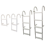 Aluminium 4-Step Folding Boat Ladder | 4Boats