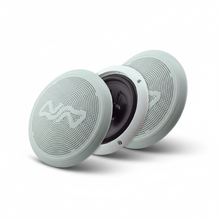 Load image into Gallery viewer, Nuova Rade 74576 Two-Way Marine Speakers 100W 6.5" Non-Magnetic White Pair