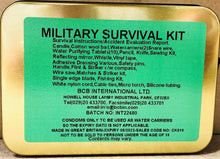 Load image into Gallery viewer, BCB Military Survival Kit