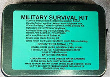 Load image into Gallery viewer, BCB Military Survival Kit