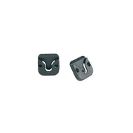 Bracket VHF Microphone Mount, Black | 4Boats