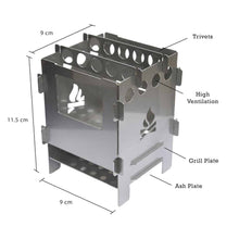 Load image into Gallery viewer, Bushbox Outdoor Pocket Stove