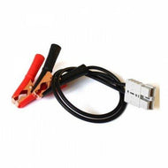 Cable 50A battery plug & crocodile clips for 80–150 W kits | 4Boats