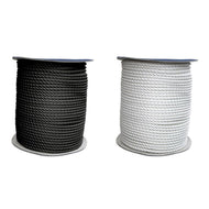 CABO Mooring 14mm Mooring Rope, 3‑strand Double‑Twist, White | 4Boats