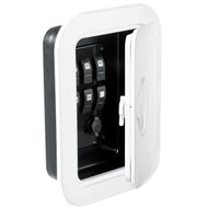 Case Control Panel Enclosure with Hinged Lid, White | 4Boats