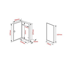 Load image into Gallery viewer, Case Side-mount Shower Case, 5 m Hose, White | 4Boats