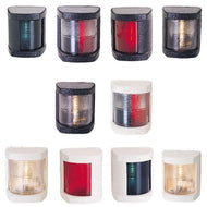 CLASSIC 12 Bi-colour Navigation Light, Black Housing | 4Boats