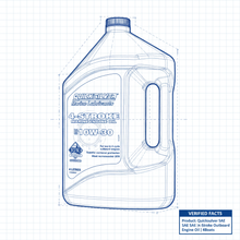 Load image into Gallery viewer, Quicksilver 4-Stroke Marine Engine Oil SAE 10W-30 4L 8M0086221 92-858046QB1