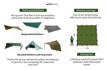 Load image into Gallery viewer, DD 4 x 4 Tarp (Various Colours)