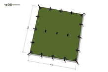 Load image into Gallery viewer, DD 4 x 4 Tarp (Various Colours)