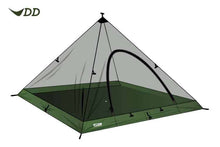 Load image into Gallery viewer, DD SuperLight Pyramid Mesh Tent