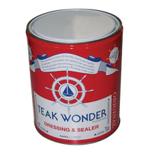 Load image into Gallery viewer, Teak Wonder Dressing Sealer 1 L - Non‑oil Teak Sealer | 4Boats