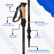 Load image into Gallery viewer, HikeWare Aluminium Hiking Poles