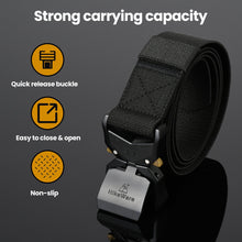 Load image into Gallery viewer, HikeWare Tactical Nylon Hiking Belt