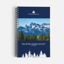 Load image into Gallery viewer, HikeWare Wirebound Notebook, A5