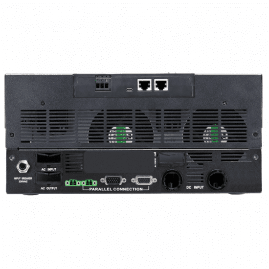 ICONICA 5000W 48V Hybrid Pure Sine Inverter with 80A MPPT | 4Boats ...