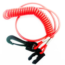 Load image into Gallery viewer, Honda OMC Outboard Engine Kill Cord Safety Lanyard Marine Grade Stop Switch
