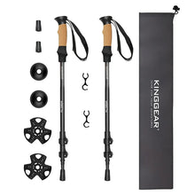 Load image into Gallery viewer, KingGear Aluminium Hiking Poles