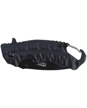 Load image into Gallery viewer, Kombat UK Elite / Gator Lock Knife (Black / Coyote)