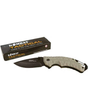 Load image into Gallery viewer, Kombat UK Elite / Gator Lock Knife (Black / Coyote)