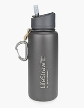Load image into Gallery viewer, Lifestraw Go Stainless Steel 700ml Filter Water Bottle (Various Colours)