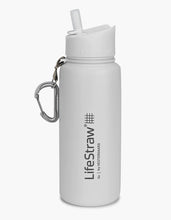 Load image into Gallery viewer, Lifestraw Go Stainless Steel 700ml Filter Water Bottle (Various Colours)