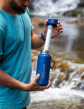 Load image into Gallery viewer, Lifestraw Go Stainless Steel 700ml Filter Water Bottle (Various Colours)