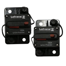 Load image into Gallery viewer, Lofrans 70A Thermal Circuit Breaker Surface Mount Windlass Protection 636088