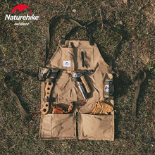 Load image into Gallery viewer, Naturehike Canvas Camping Apron with adjustable straps (Various colours)