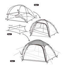 Load image into Gallery viewer, Naturehike Cloud Peak 2-Man Tent (Green)