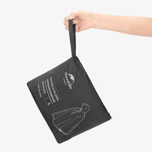 Load image into Gallery viewer, Naturehike Hooded Poncho Raincoat - Black