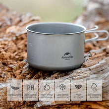 Load image into Gallery viewer, Naturehike Titanium Lightweight Cookware