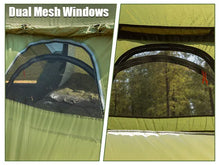 Load image into Gallery viewer, Night Cat 3-Person Pop-Up Cabin Tent with Porch