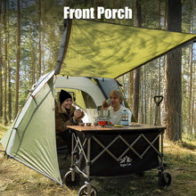 Load image into Gallery viewer, Night Cat 3-Person Pop-Up Cabin Tent with Porch