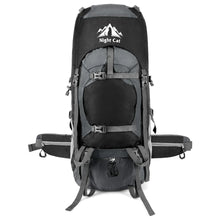 Load image into Gallery viewer, 70L Night Cat Hiking Backpack