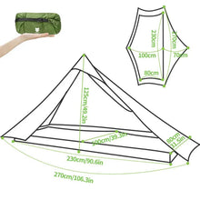 Load image into Gallery viewer, Night Cat 1 Person Ultra Lightweight Backpacking Tent