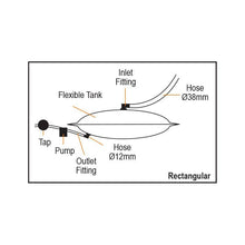 Load image into Gallery viewer, Nuova Rade 200 L Flexible Water Tank 74 × 170 cm | 4Boats