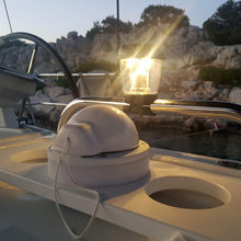 Load image into Gallery viewer, Nuova Rade Rail-Mounted Solar LED Marine Light | 4Boats