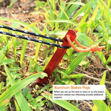 Load image into Gallery viewer, Onewind Aluminum Tent Stakes / pegs 10PCS