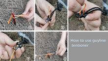 Load image into Gallery viewer, Onewind Guy Line Lock Tensioners And Tent Guyline Collection Systems - 10PCS