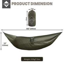 Load image into Gallery viewer, Onewind Hammock Underquilt Protector - Large (Green or Camo)