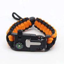 Load image into Gallery viewer, Parachute Cord Survival Bracelet