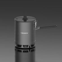 Load image into Gallery viewer, FireMaple Petrel G3 Cooking set (Ultralight) with Greenpeak stove