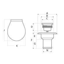 Load image into Gallery viewer, Plastic Deck Diesel Deck Filler 38mm with Flip Lid | 4Boats