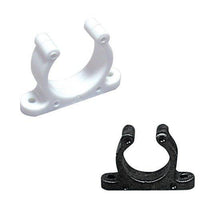 Load image into Gallery viewer, 15mm Black Plastic Support Clip Screw-Fix Boat Pipe Cable Tube Clamp X 20PCS