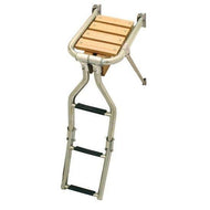 Boarding platform with ladder 210 × 390 mm - Inox 316 | 4Boats