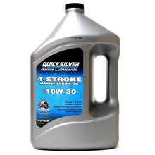 Load image into Gallery viewer, Quicksilver 4-Stroke Marine Engine Oil SAE 10W-30 4L 8M0086221 92-858046QB1